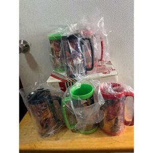 Snap-on Toolmates 1991 Limited Edition Calendar Girl Thermal Mug Set of 6 NEW